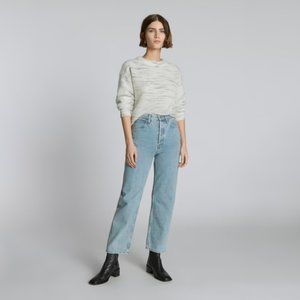 Everlane The Rigid Way-High Jean in Tide